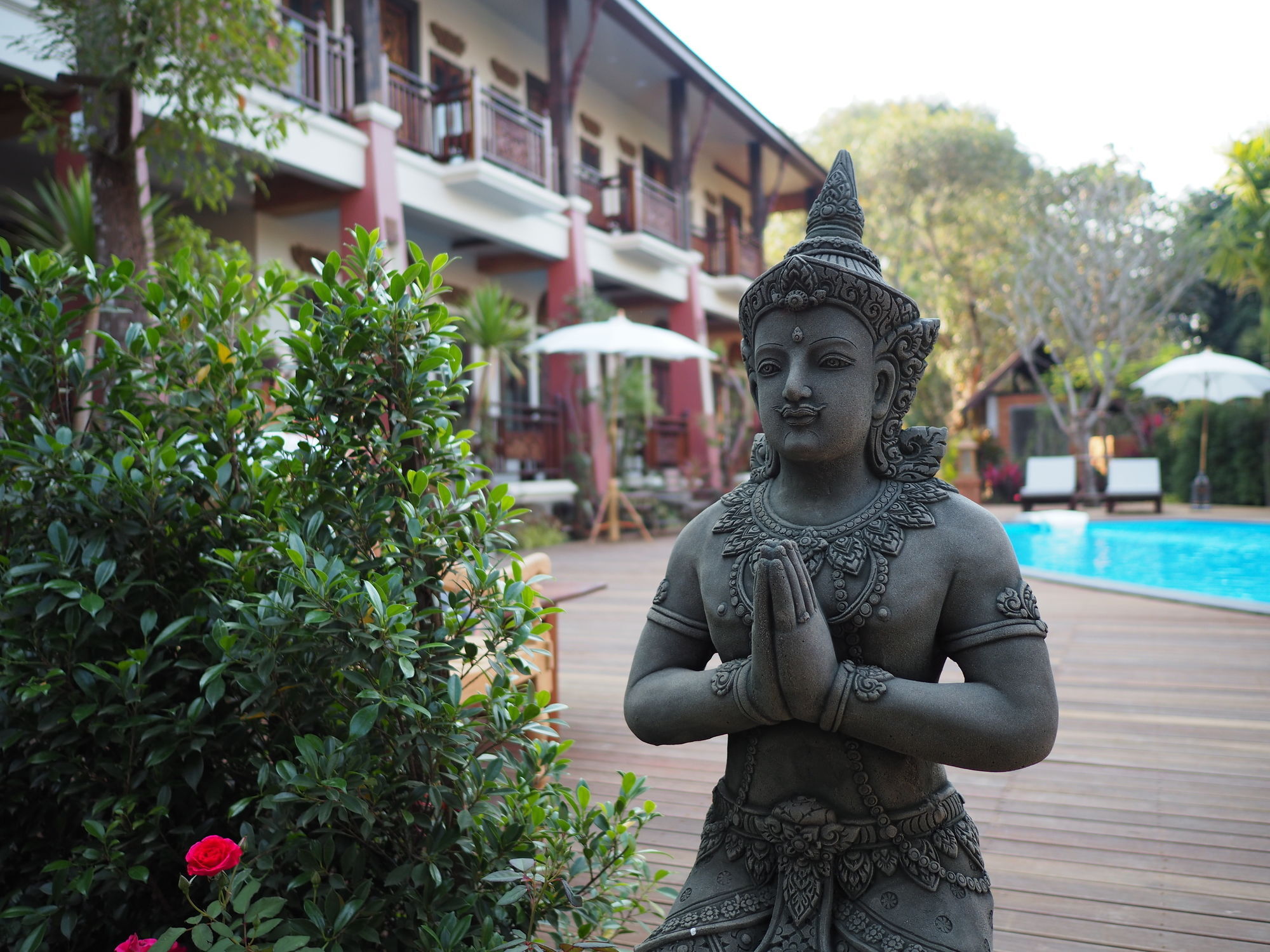Amata Lanna Village อมตะล้านนาวิลเลจ Chiang Mai Exteriör bild